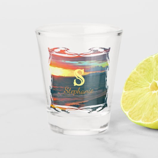 Geweldige dag Crest 1490 Shot Glas (Voorkant)