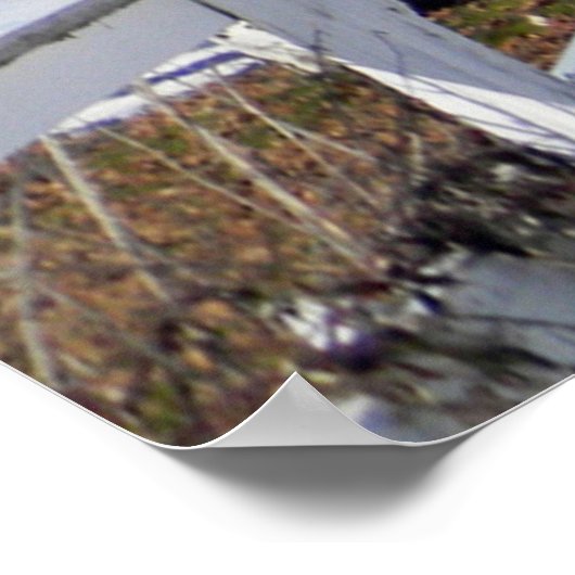 Geweldige dag in de winter..... poster (Hoek)