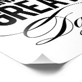 "Geweldige dag" Moderne wandkunst Afdrukken Foto Afdruk (Hoek)