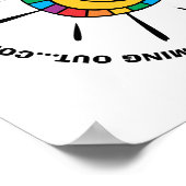 Geweldige dag om uit te komen. poster (Hoek)