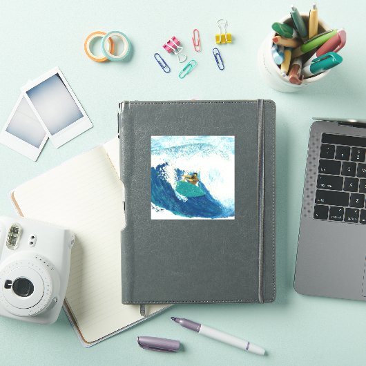 Geweldige dag sticker (iPad Cover)