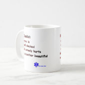 Geweldige dag van het EMT - Koffiemok (Voorkant links)