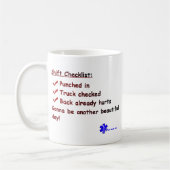 Geweldige dag van het EMT - Koffiemok (Links)