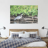 Geweldige dag voor een wandeling canvas afdruk (Insitu (Slaapkamer))