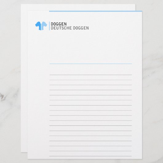 Geweldige Dane (Voorkant / Achterkant)