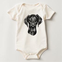 Geweldige Dane-Baby-outfit Romper