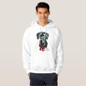 Geweldige Dane Black-kerstcadeautjes Hoodie (Voorkant volledig)