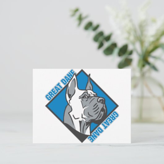 Geweldige Dane Briefkaart (Staand voorkant)