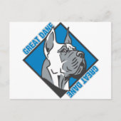 Geweldige Dane Briefkaart (Voorkant)