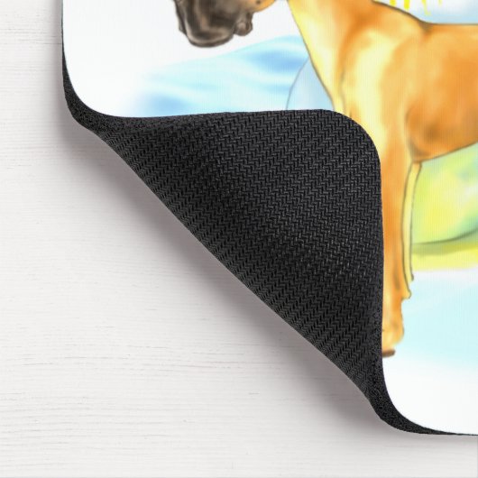 Geweldige Dane BTG Fawn UC Muismat (Hoek)