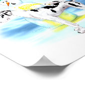 Geweldige Dane BTG Harlequin UC Poster (Hoek)