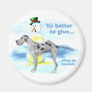 Geweldige Dane BTG Merle UC Magneet