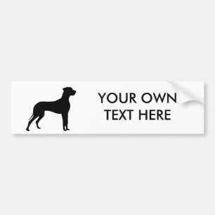 Geweldige Dane Bumpersticker