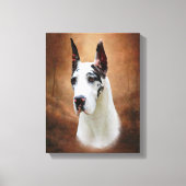 Geweldige Dane Canvas Afdruk (Voorkant)