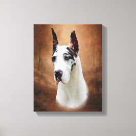 Geweldige Dane Canvas Afdruk