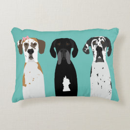 Geweldige Dane Dog Accent Kussen