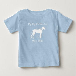 Geweldige Dane Dog Baby shower Puppy Blue Boy