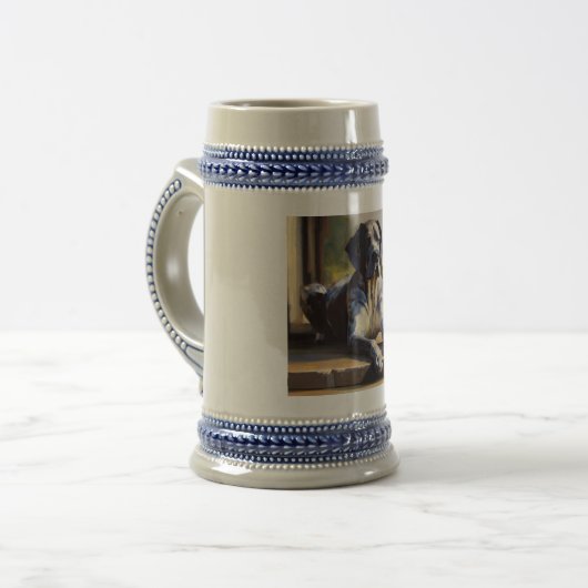 Geweldige Dane Dog Bierpul (Voorkant links)