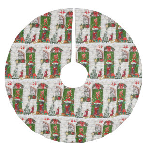 Geweldige Dane Dog-kerst Kerstboom Rok