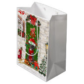 Geweldige Dane Dog-kerst Medium Cadeauzakje (Achterkant Gekanteld)