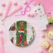 Geweldige Dane Dog-kerst Papieren Bordje (Feest)