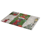 Geweldige Dane Dog-kerst Snijplank (Hoek)