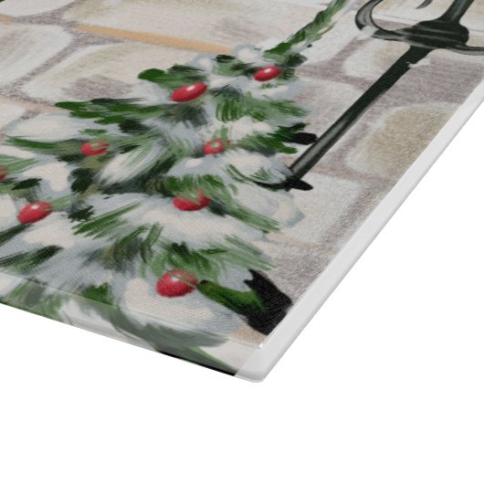 Geweldige Dane Dog-kerst Snijplank (Hoek)