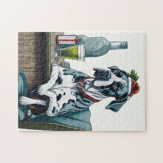 Geweldige Dane Dog Legpuzzel (Horizontaal)