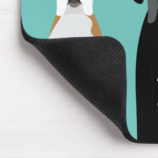 Geweldige Dane Dog Muismat (Hoek)