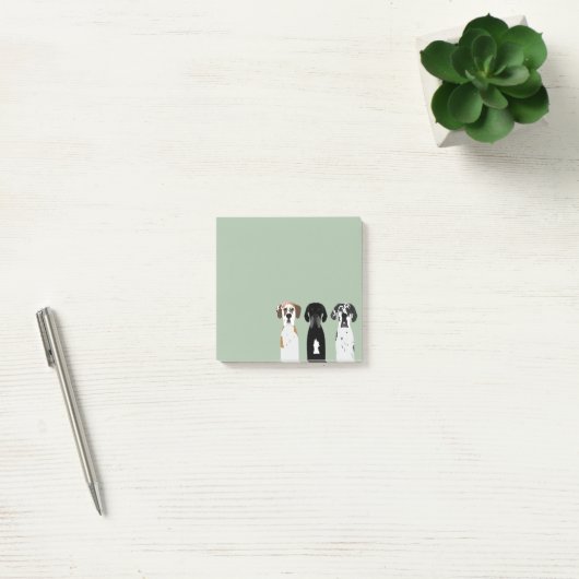 Geweldige Dane Dog Post-it® Notes (Kantoor)