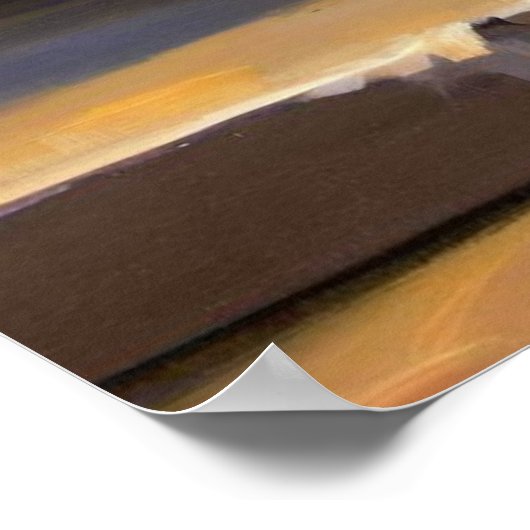 Geweldige Dane Dog Poster (Hoek)