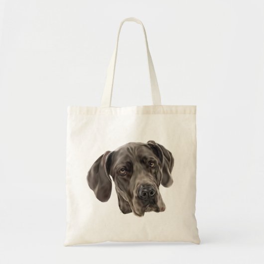 Geweldige Dane Dog Tote Bag (Voorkant)