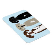 Geweldige Dane Dogs Magneet (Rechterzijde)