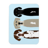 Geweldige Dane Dogs Magneet (Verticaal)