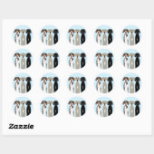 Geweldige Dane Dogs Ronde Sticker (Vel)