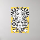 Geweldige Dane Extremo Canvas Afdruk (Voorkant)