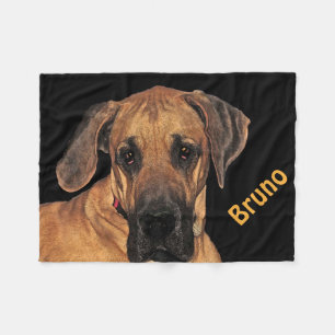 Geweldige Dane Fleece Blanket Deken