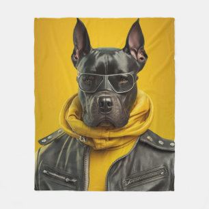 Geweldige Dane Fleece Deken