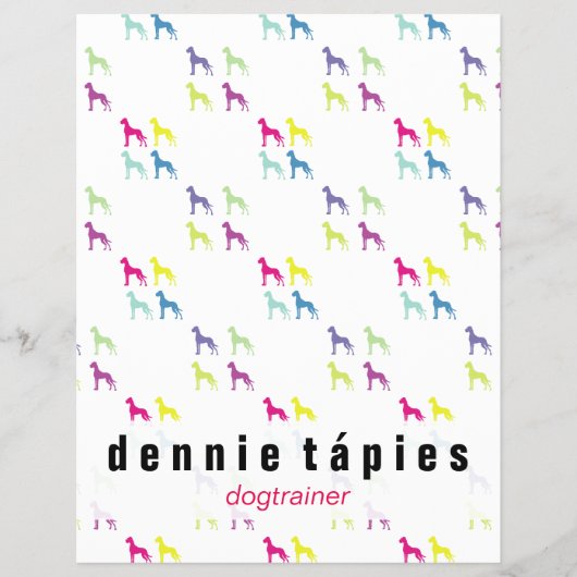 Geweldige Dane Flyer (Voorkant)