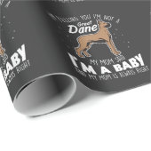 Geweldige Dane Gift voor een hond moeder Cadeaupapier (Rol Hoek)