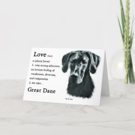 Geweldige Dane Gifts Kaart