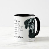 Geweldige Dane Gifts Mok (Voorkant rechts)