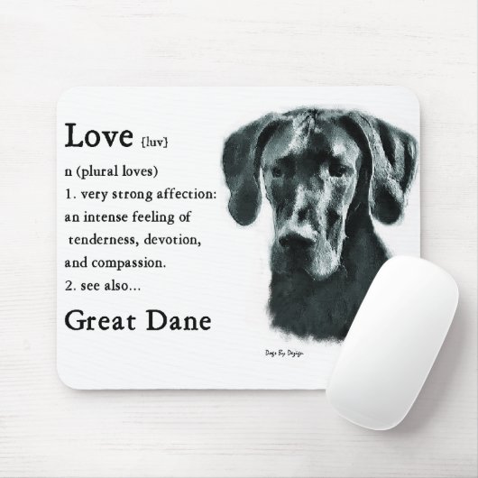 Geweldige Dane Gifts Muismat (Met muis)