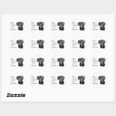 Geweldige Dane Gifts Ronde Sticker (Vel)