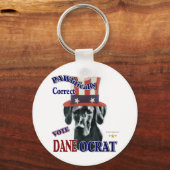 Geweldige Dane Gifts Sleutelhanger (Voorkant)