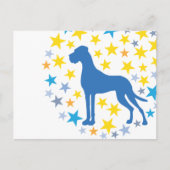 Geweldige Dane Graphics Briefkaart (Voorkant)