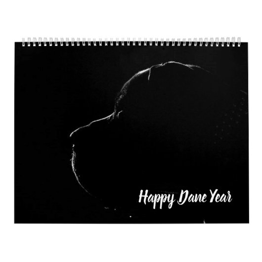 Geweldige Dane Graphics Calendar Kalender (Hoes)