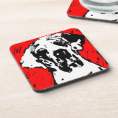 Geweldige Dane Graphics Onderzetter (Linkerzijde)