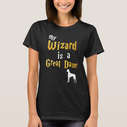 Geweldige Dane Great Dane 1 T-shirt (Voorkant)