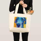 Geweldige Dane Grote Tote Bag (Voorkant (product))